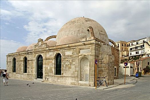清真寺,哈尼亚,克里特岛,希腊