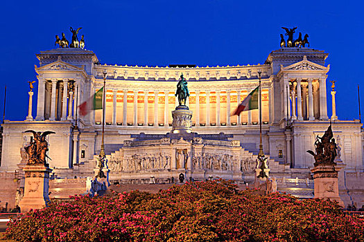 维克多艾曼纽二世纪念堂,罗马,意大利,欧洲