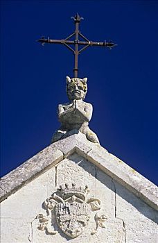 魔鬼,十字架,教堂大街,朗格多克-鲁西永大区,法国