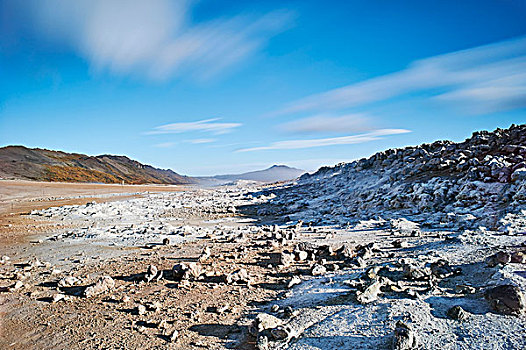 荒凉,地热,风景,纳玛斯克德,米湖,冰岛