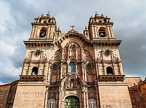 教堂,社会,耶稣,大广场,库斯科,秘鲁,南美