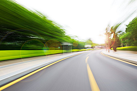 道路,动感