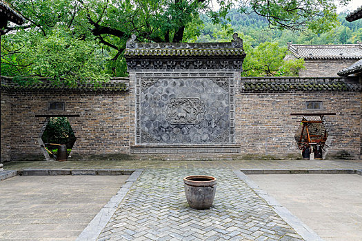 中式影壁墙,中国山西省晋城市天官王府樊氏宗祠