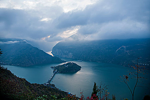 长江三峡瞿塘峡夔门