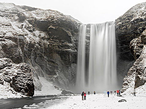 冬天,一个,象征,冰岛,大幅,尺寸