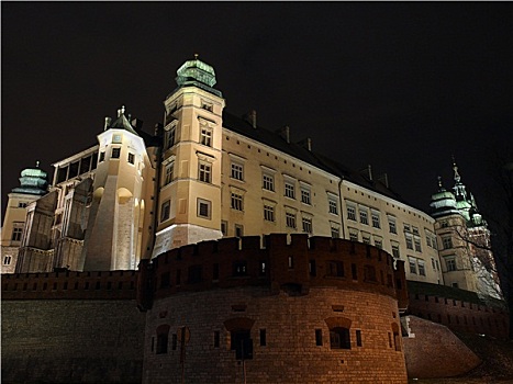 皇家,城堡,克拉科夫