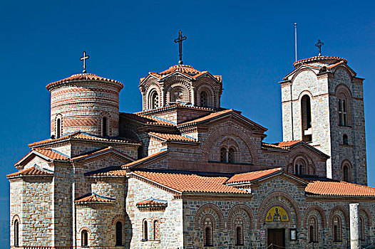 马其顿,晨景,建造,教堂