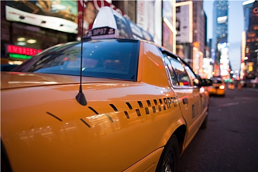 出租车,时代广场