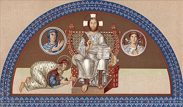 耶稣,迟,9世纪,艺术家,未知