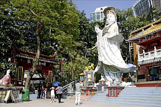 雕塑,浅水湾,海滨胜地,香港,中国,亚洲