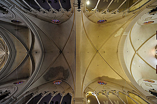 拱顶,教堂,法国,欧洲
