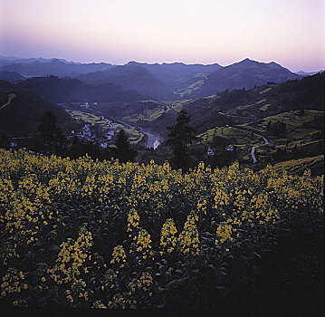 安徽,徽州,深度,石潭,新安江,古村,船,民居,水溪,雨后,云海