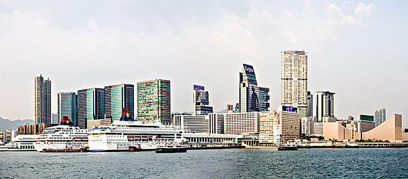 船,九龙,地区,香港