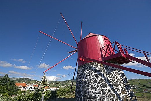 传统风车,亚述尔群岛,葡萄牙