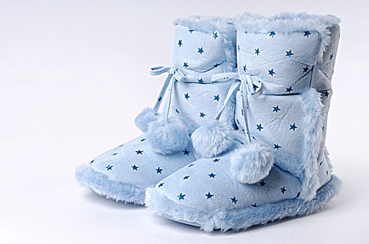 蓝色,婴儿鞋