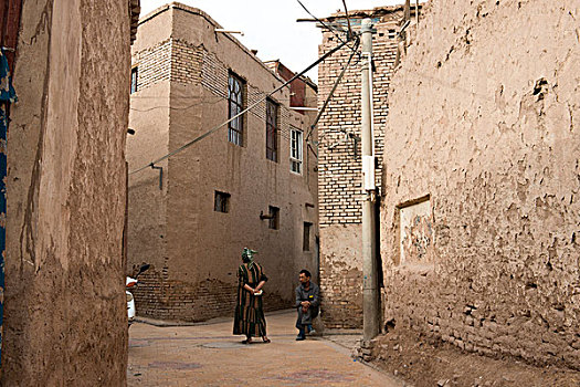 喀什古城高台民居