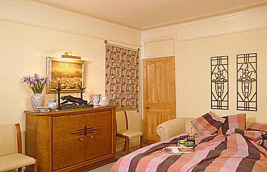 沙发,床,粉色,褐色,遮盖