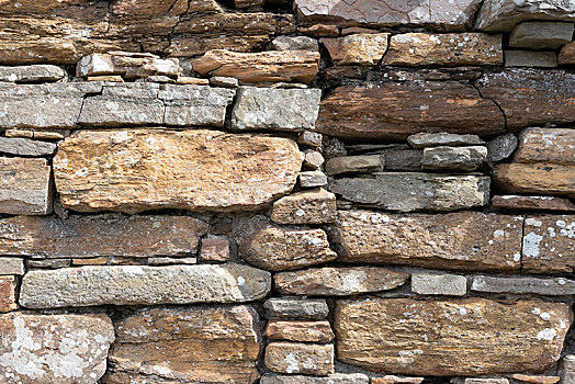 老,石墙,背景,图像,苏格兰,英国