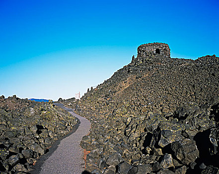 火山岩,地点,姐妹,俄勒冈,美国