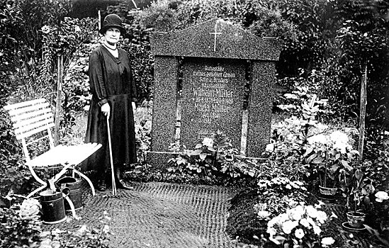 女人,悲恸,墓地,20世纪30年代,德国,欧洲