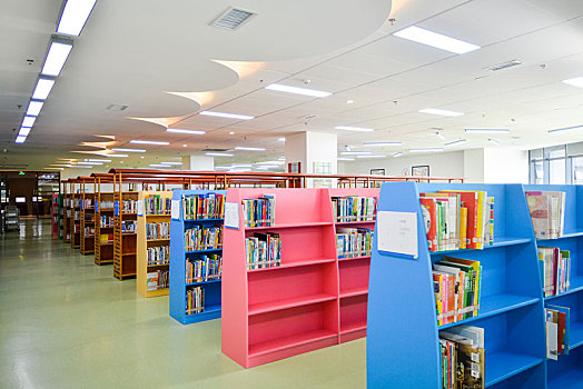 莆田图书馆少儿阅览室