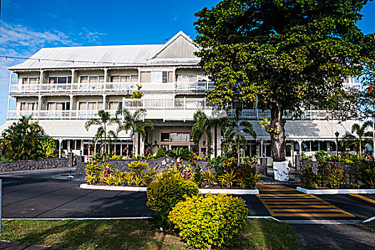 酒店,著名,乌波卢岛,萨摩亚群岛,南太平洋