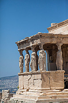 希腊雅典卫城帕特农神庙神殿