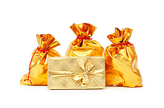 礼盒,金色,袋