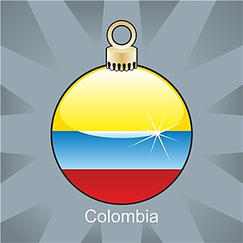 哥伦比亚,旗帜,形状