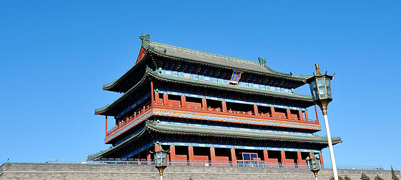 老北京城正阳门