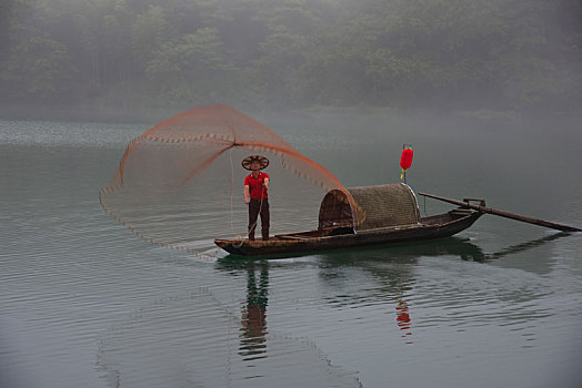 摄影天堂,旅游胜地,湖南郴州市资兴市雾漫小东江景区