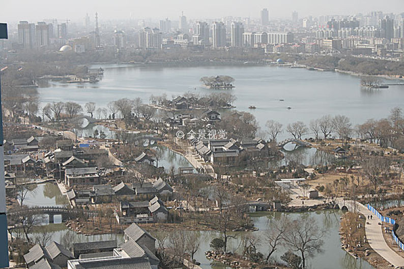 大明湖老照片图片_大明湖老照片高清图片_全景视觉