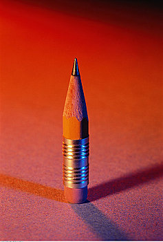 短小,铅笔