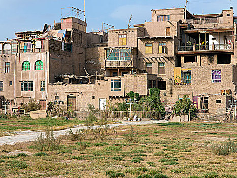 新疆喀什高台民居
