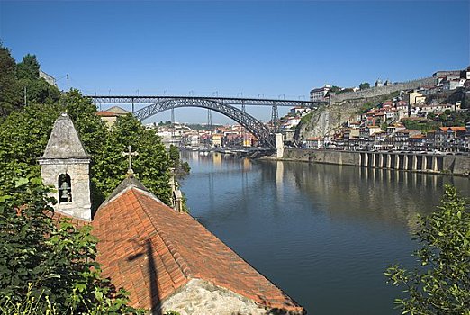 河,桥,波尔图,葡萄牙