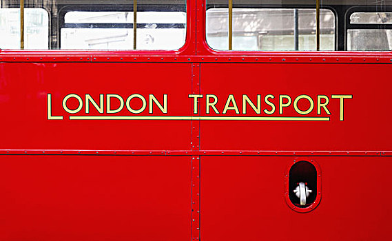 特写,伦敦双层巴士,巴士,伦敦,英格兰