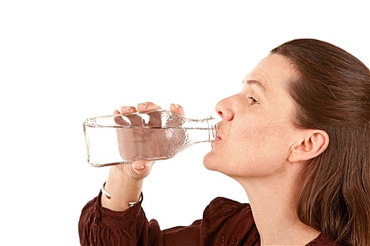 女人,饮用水