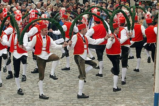 民族舞,巴伐利亚,德国