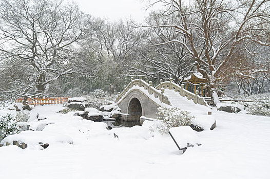 武汉,东湖,雪景