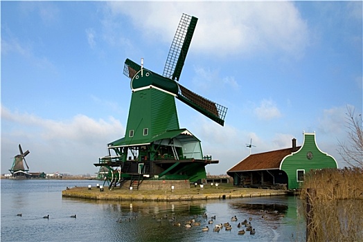 荷兰,风车