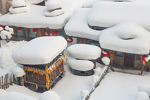 中国雪乡冰雪风光