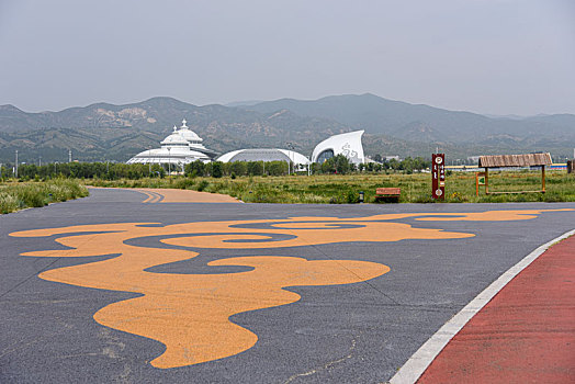 内蒙古呼和浩特市敕勒川草原风光