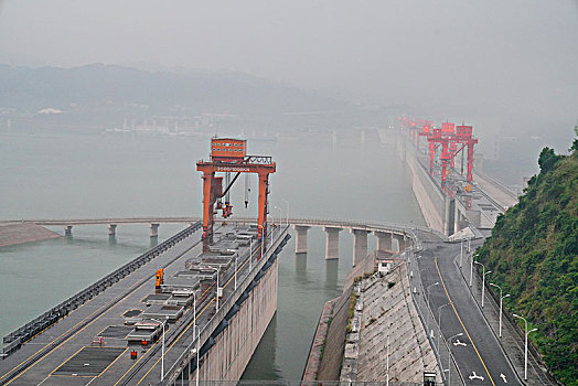 三峡大坝,水电站