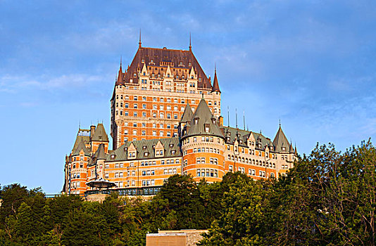 夫隆特纳克城堡,魁北克城,魁北克,加拿大