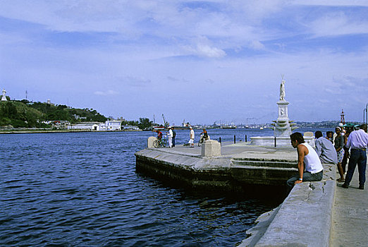 古巴,哈瓦那,湾,港口