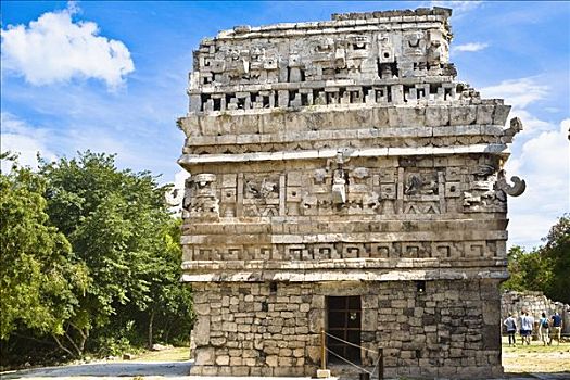 古遗址,建筑,奇琴伊察,尤卡坦半岛,墨西哥