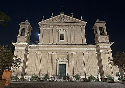 教堂,罗马,意大利,欧洲