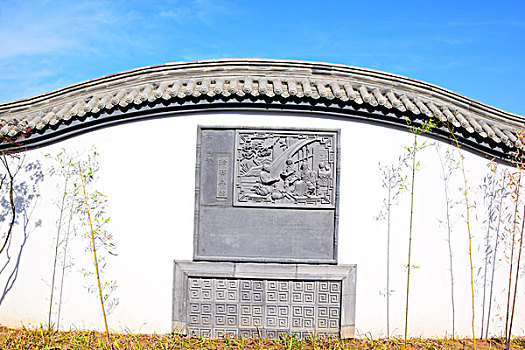 唐语砖雕二十四孝文化墙