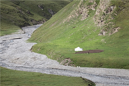新疆独山子,天山深处的牧人生活