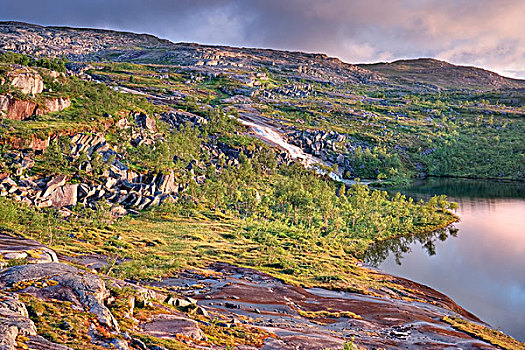 风景,国家公园,诺尔兰郡,挪威,斯堪的纳维亚,欧洲